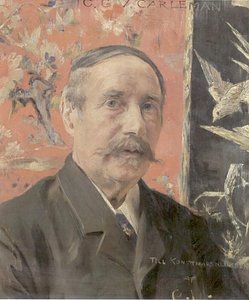Portrait of CGW Carleman by Carl Larsson